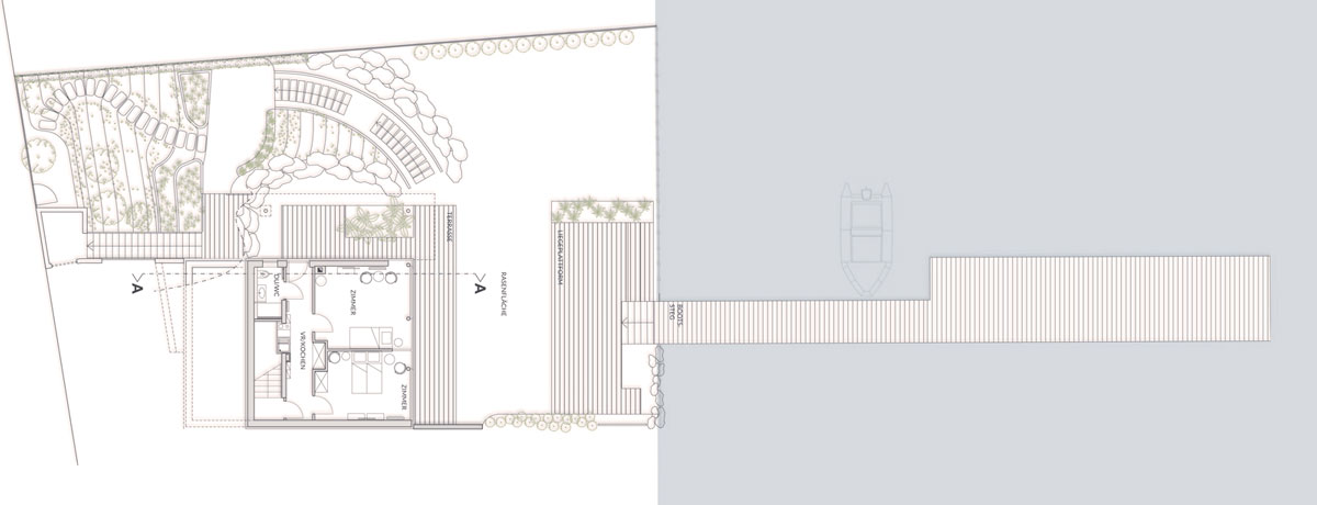 Planung Seehaus K1, Ktn. Planung Seehaus K1, Ktn.